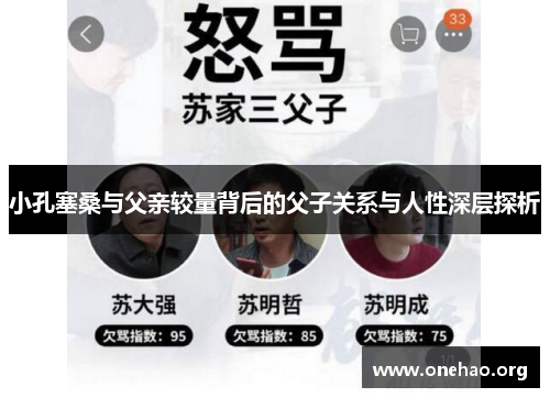 小孔塞桑与父亲较量背后的父子关系与人性深层探析