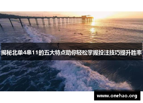 揭秘北单4串11的五大特点助你轻松掌握投注技巧提升胜率
